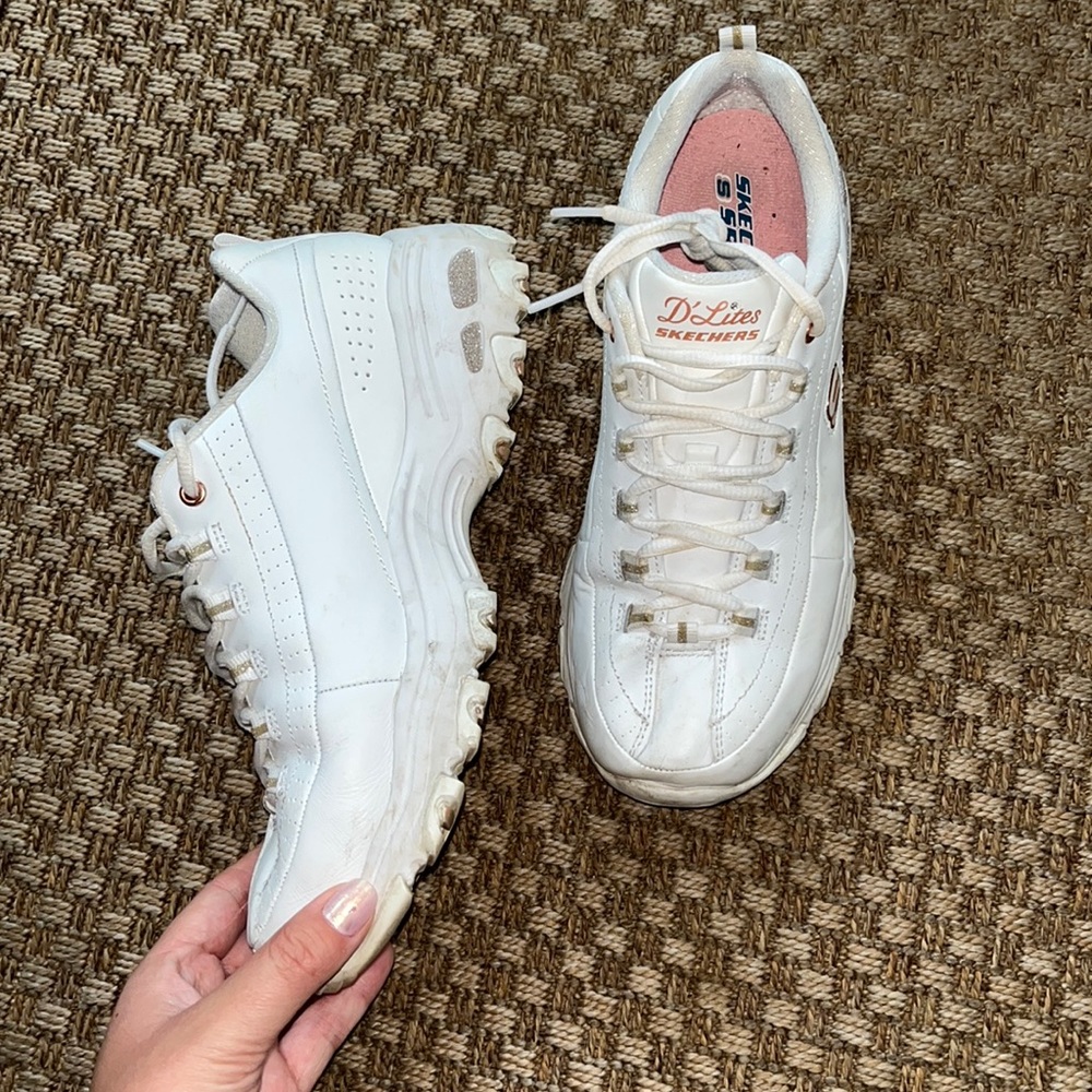 🌿 Sketchers D’Lites with bling